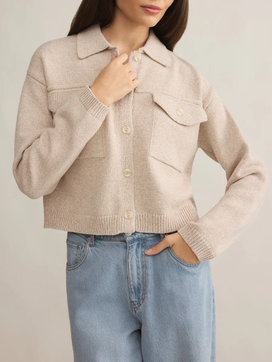 Cielo Knit Jacket: Effortless Cool. Cozy Comfort. Your New Favorite Layer.
