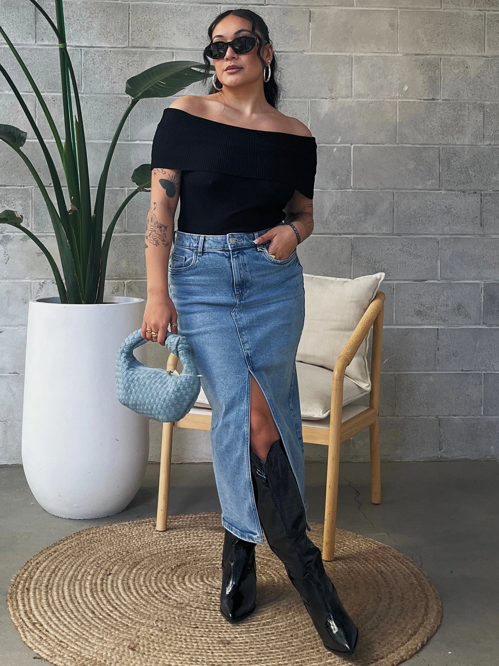 Vero Moda Karter: Effortless Off-Shoulder Chic for a Perfect Weekend Vibe.